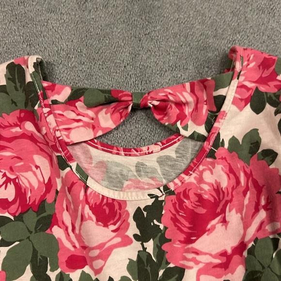 Girls Floral Dress - Picture 4 of 5